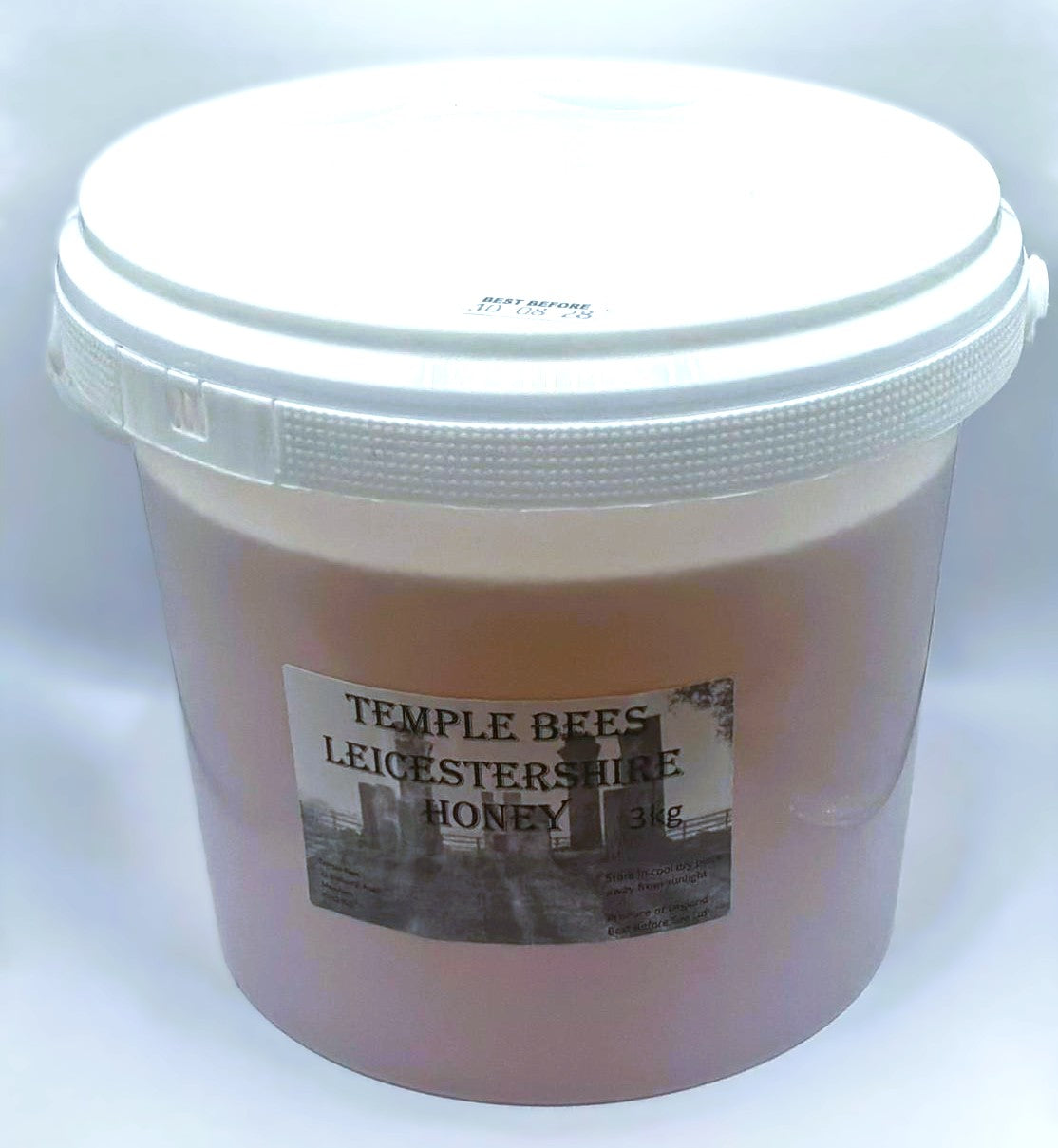 Leicestershire Summer Runny Honey - 3kg tub
