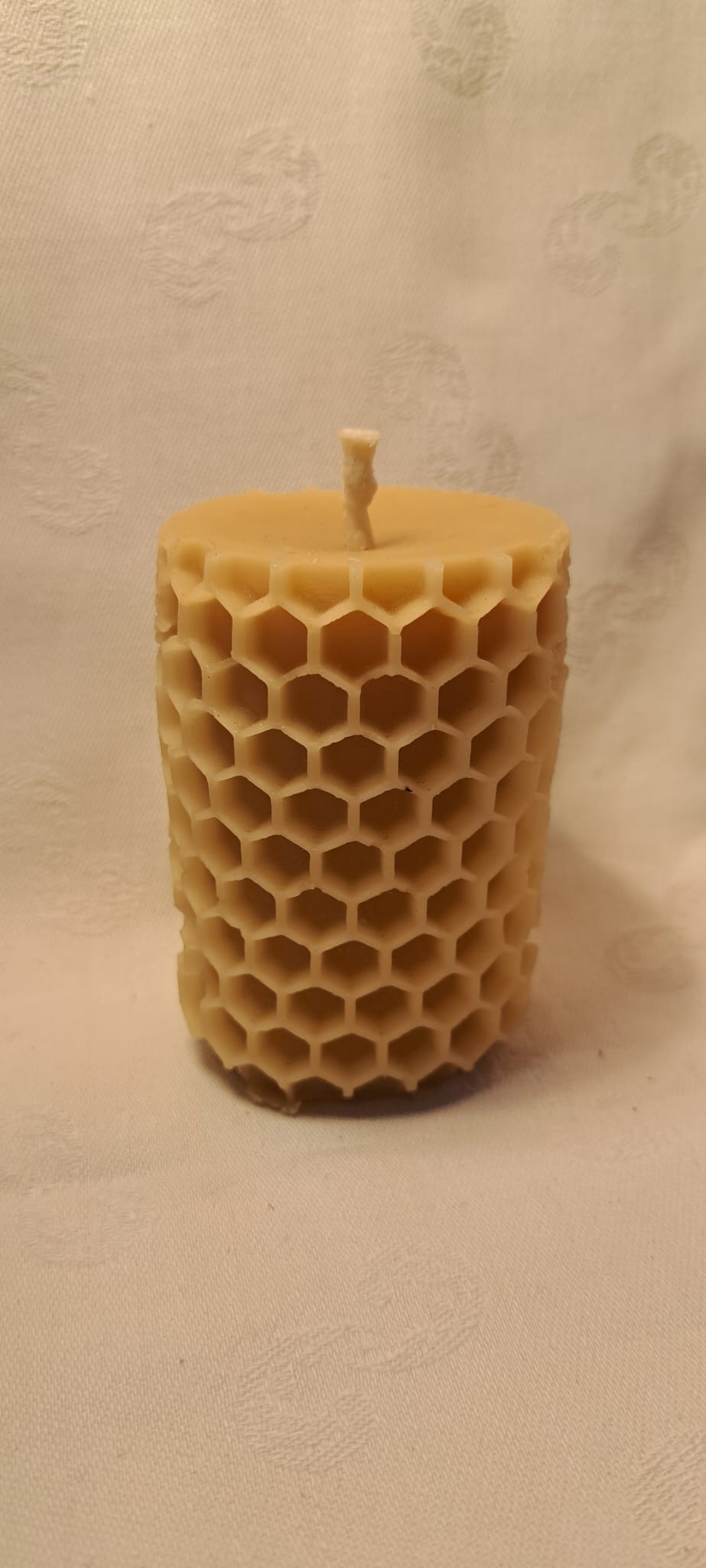 Bee & Flower Pillar Candle
